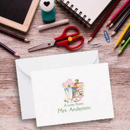 Cartão De Notas Nota Do Professor