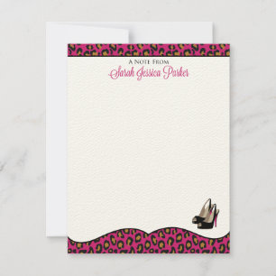 Cartão De Notas Nota Fashionista Cards_Sarah Jessica Parker