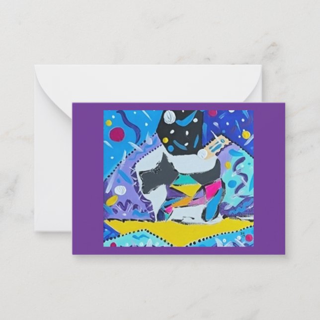 Cartão De Notas NotaCartãoPlano (Frente)