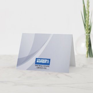 Cartão De Notas Notecard: Azul