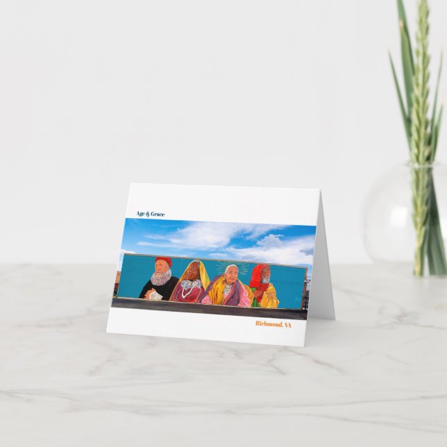 Cartão De Notas Notecards de Idade e Tolerância (Frente)