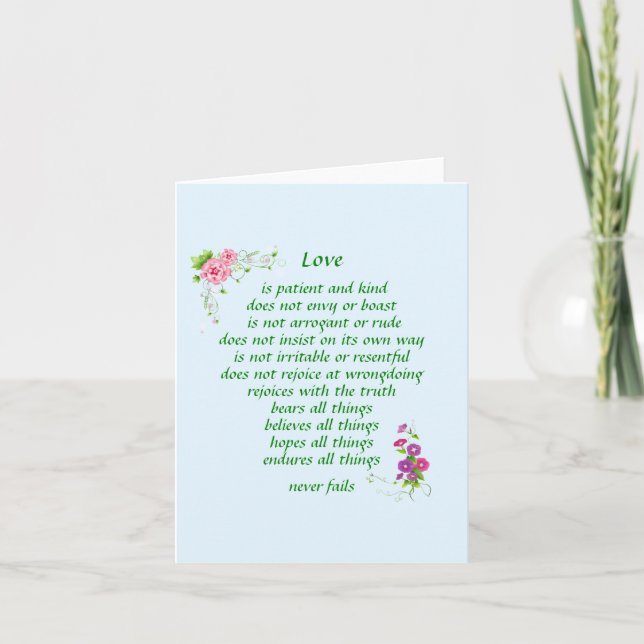 Cartão De Notas O Amor é O Maior Notecard (Frente)