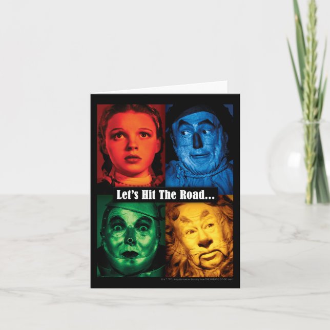 Cartão De Notas O Assistente De Oz™ | VAMOS (Frente)