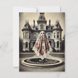 Cartão De Notas O Fantasma da Mansão Roseveil – Gótico Vitoriano
