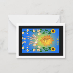Cartão De Notas O Sol - Notecard