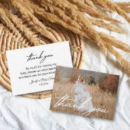 Cartão De Notas obrigado de letra de na moda