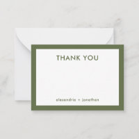 Obrigado Nota para os Casais recém-casados