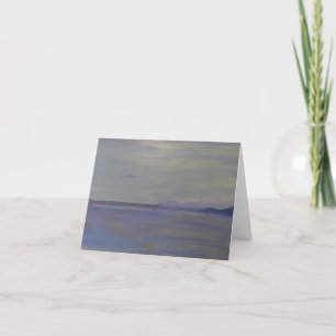 Cartão De Notas Ocean Seascape Note Card