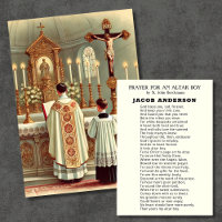 Oração de Altar Boy para Vocações do Padre Católic