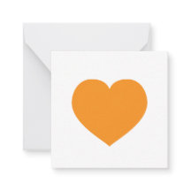 Orange Hearn Modern Love Note Summer Fall