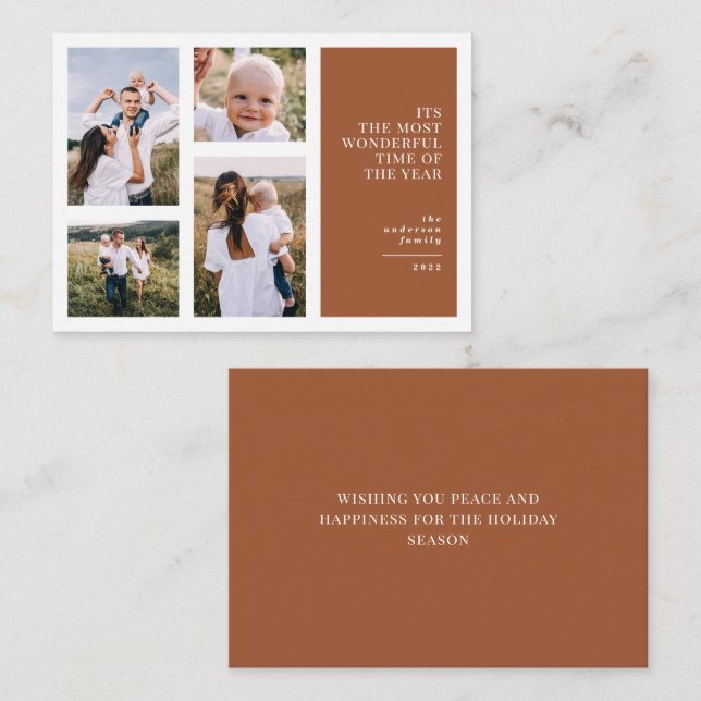 Cartão De Notas orçamento Foto multifofofofofofofofofofofofofofofo (Frente/Verso)