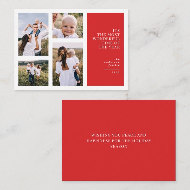 Cartão De Notas orçamento Foto multifofofofofofofofofofofofofofofo (Frente/Verso)