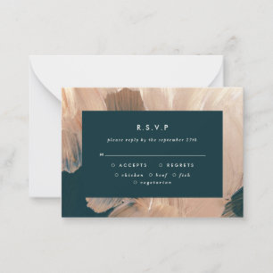 Cartão De Notas orçamento Terracotta para casamento paritário R.S.