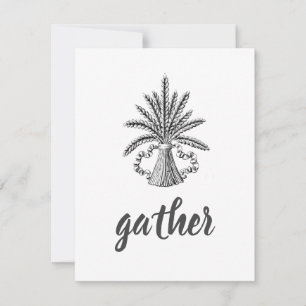 Cartão De Notas Pacote de Trigo