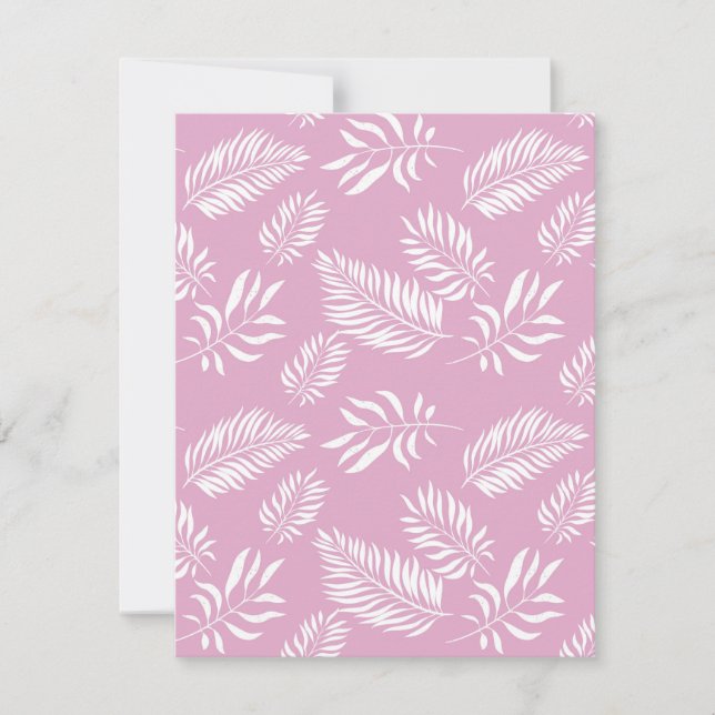 Cartão De Notas Padrão de Folhas 15 (Frente)