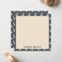 Padrão de fundição azul e creme