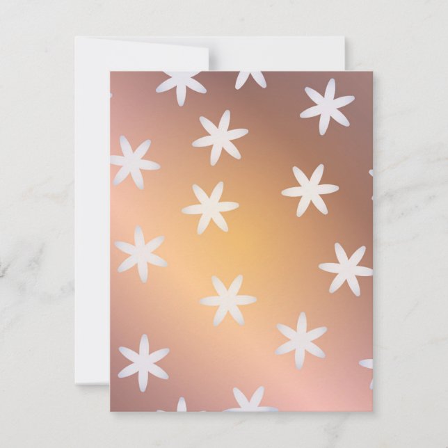 Cartão De Notas Padrão de inverno 13 (Frente)