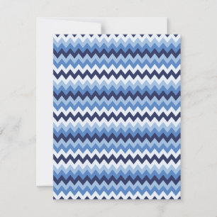 Cartão De Notas Padrão Zigzag 1