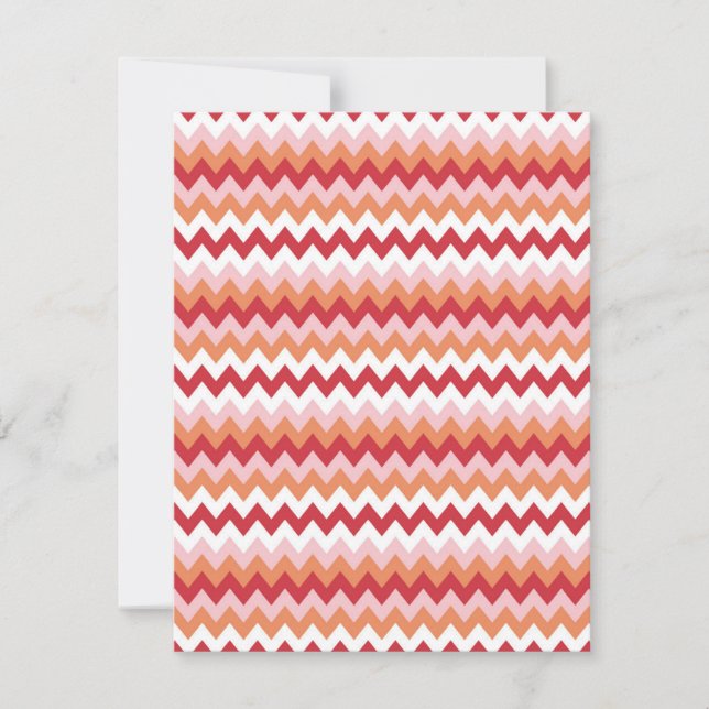 Cartão De Notas Padrão Zigzag 2 (Frente)
