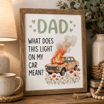 Pai, O Que Significa Esta Luz No Meu Carro? Presen
