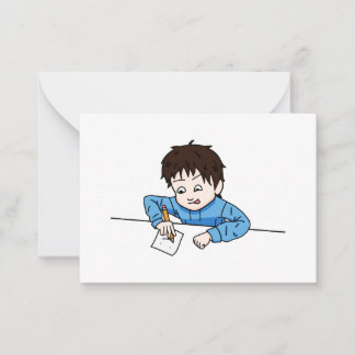 Cartão De Notas Paixão Por Desenhar