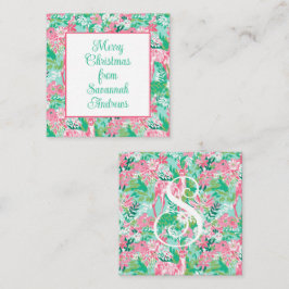 Cartão De Notas Palm Beach Christmas Reindeer Gift Enclosure