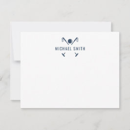 Cartão De Notas Papel de Carta Personalizado de Polo Equestre