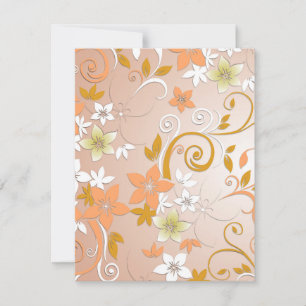 Cartão De Notas Papel de parede para flores 8