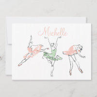 Papel Personalizado Prima Ballerina