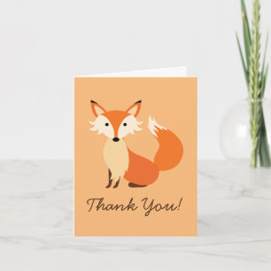Cartão De Notas Papelaria Agradecimento Animal Florestal Fofo Kid