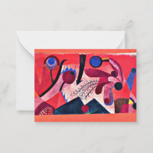 Cartão De Notas Paul Klee - Berries venenosos