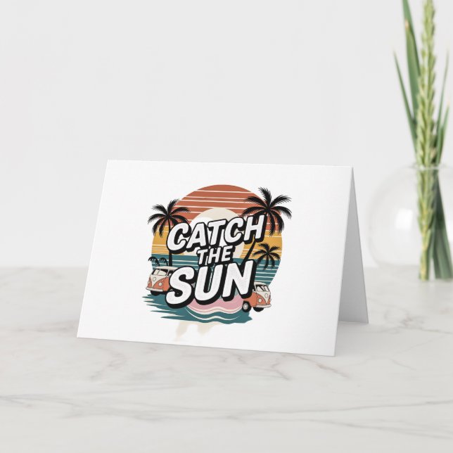 Cartão De Notas Pegue o Sol (Frente)