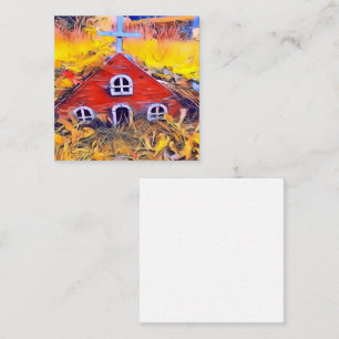 Cartão De Notas Pequena Fada Vermelha