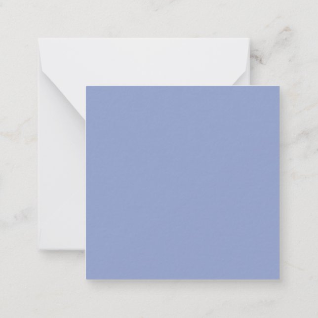 Cartão De Notas Periwinkle (Verso)
