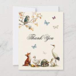 Cartão De Notas Personagens do Livro de Histórias de Esopo para o 