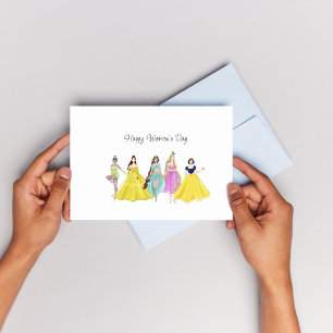 Cartão De Notas personalizado, dia feminino, feliz aniversário,