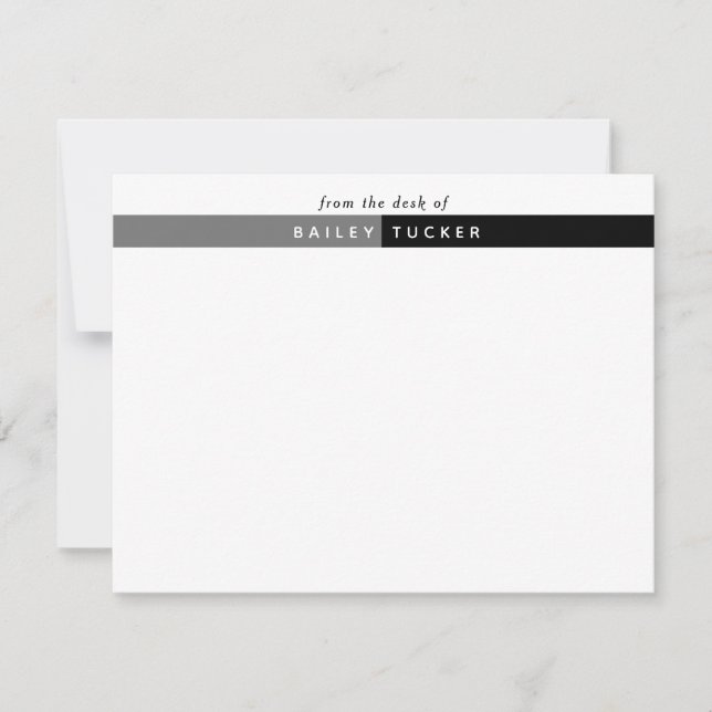 Cartão De Notas Personalizado Pessoal ou Profissional para Banda d (Frente)