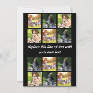 Cartão De Notas Personalizar colagem de fotos e texto Case-Mate iP