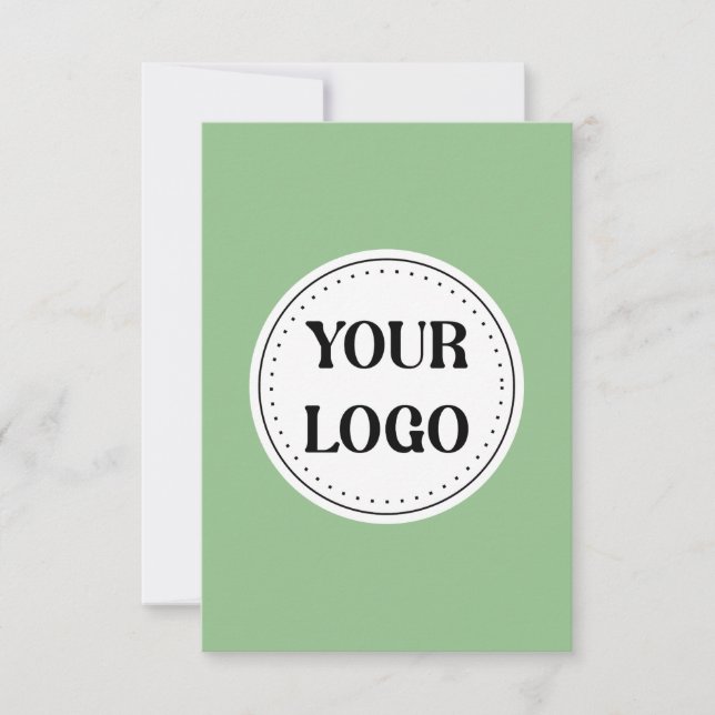 Cartão De Notas Personalizável, elegante, ousado e refinado (Frente)