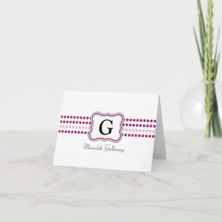 Cartão De Notas Personalized Note Card