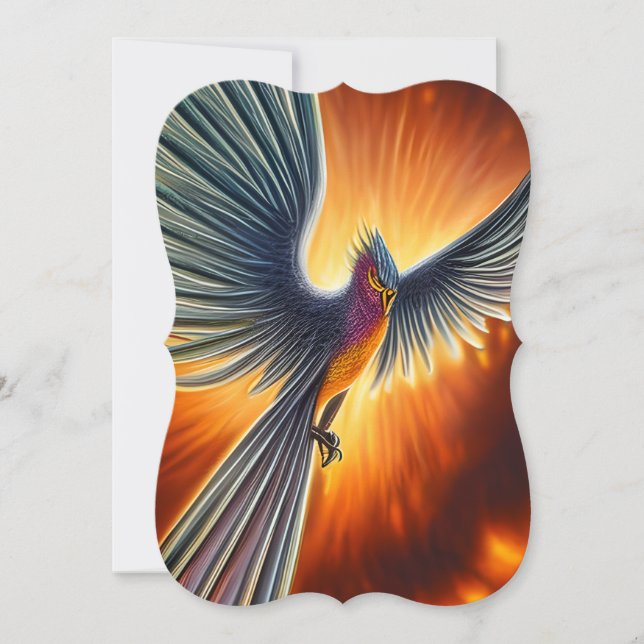 Cartão De Notas Phoenix (Frente)