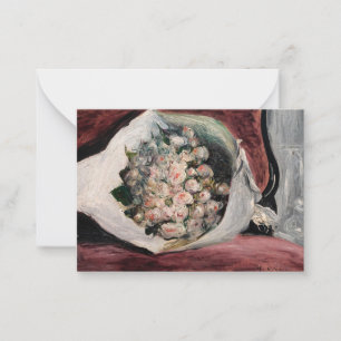 Cartão De Notas Pierre-Auguste Renoir - Buquê em caixa
