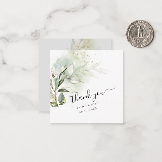 Cartão De Notas PixDezines Verdadeiro Eucalyptus Branch N (Frente/Verso In Situ)