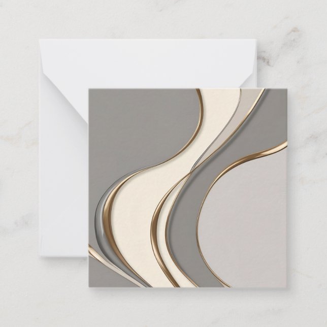 Cartão De Notas Placa de anotação multiuso em na moda gráfico (Frente)