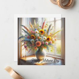 Cartão De Notas Placa de dia de as mães