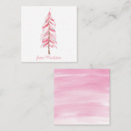 Cartão De Notas Placa de gabinete de presente de árvore de Natal r