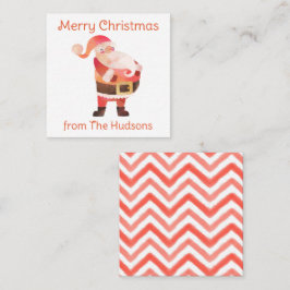 Cartão De Notas Placa de gabinete de presente para Papais noeis de