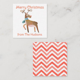 Cartão De Notas Placa de Gabinete de Presente para Reinador de Nat