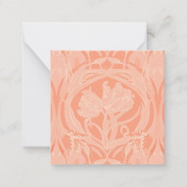 Cartão De Notas Placa de gabinete de presente para Tulips de Vinta