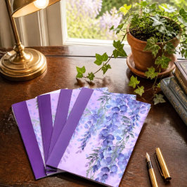 Cartão De Notas Placa de Nota de Aquarela Floral Puro